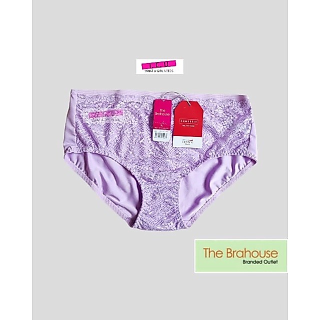 Celana Dalam Renda Wanita Panty Lace Original The Brahouse Boxshort B02-1314 Size L XL