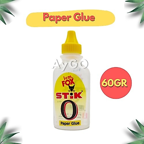 LEM Fox Stik O 60 Gram ( Paper Glue )