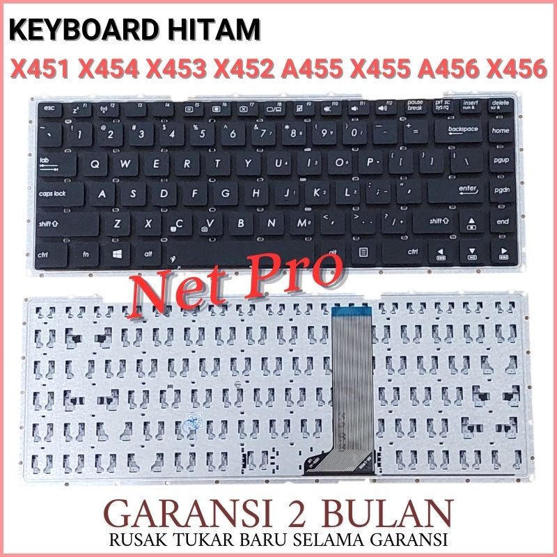Keyboard Asus A456UF A456UR A456UA U456UQ A456U A456 Series -NPRO