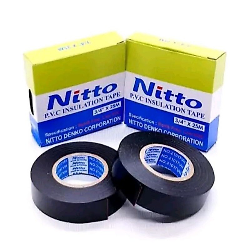 Isolasi Listrik Nitto 3/4 Nitto Isolasi Listrik 3/4 30 M