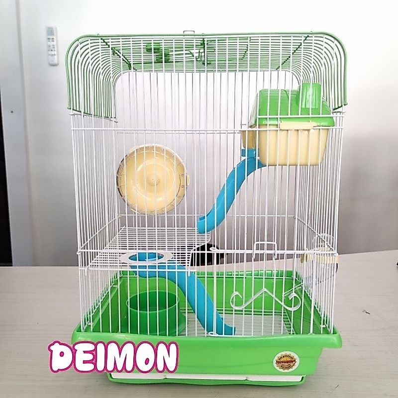 Kandang Hamster Octagon HM 128 Kandang Hamster Tingkat 2 Lantai