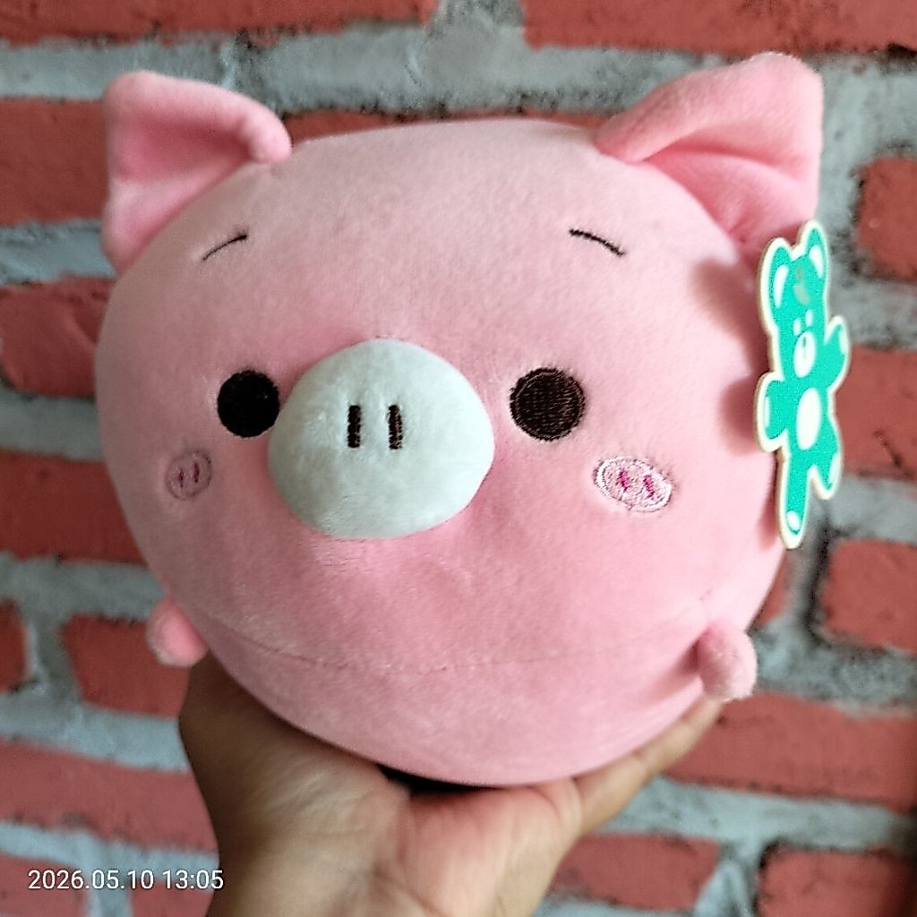 BONEKA BABI B2 KOSTUM HOODIE BRAND FUNCLAW - BONEKA FUNCLAW BABI BAHAN MINISO