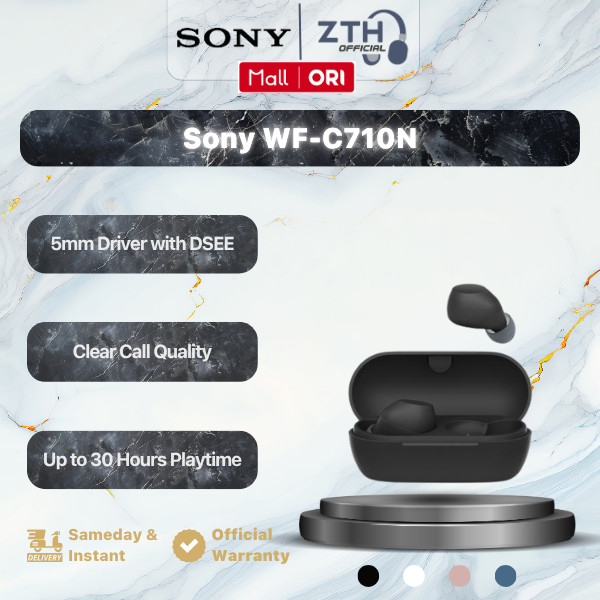 Sony WF-C710N / WFC710N / WF C 710N / WF C 710 N ANC TWS Truly Wireless Noise-Canceling Earbuds