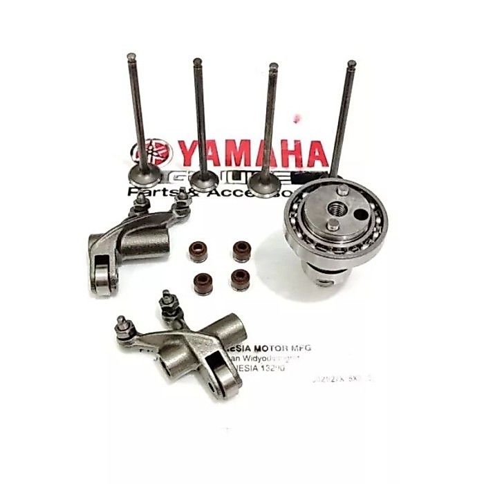 Noken As + Pelatuk Klep + Klep Set + Sil Klep Jupiter MX Old Lama MX New 135 Vixion Old Lama New NVL