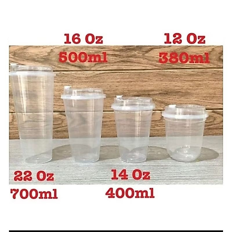 cup injection 500ml +tutup