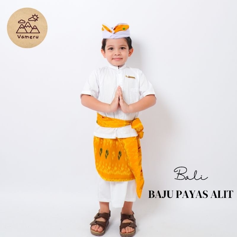VAMERU - BAJU ADAT ANAK BALI LAKI-LAKI ENDEK UDENG