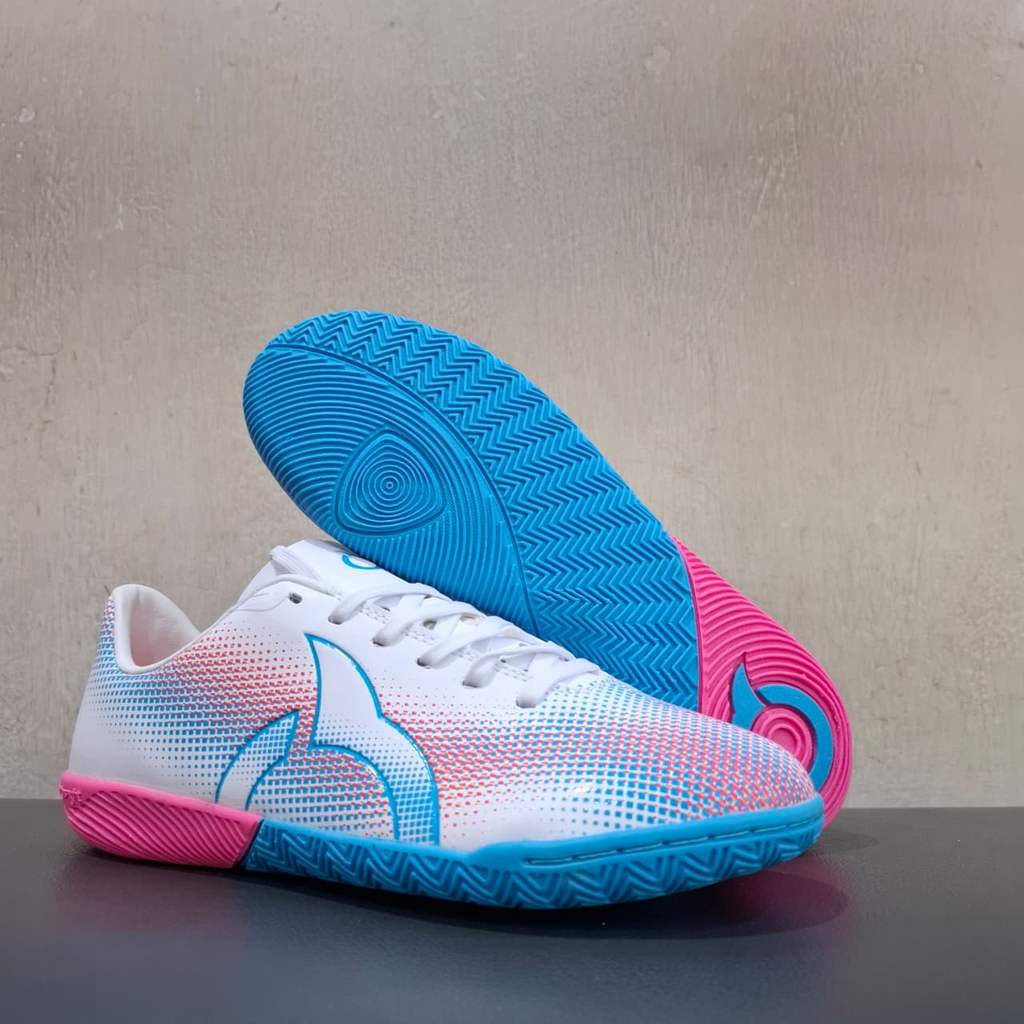 Sepatu Futsal Ortuseight Lumine IN White Pink