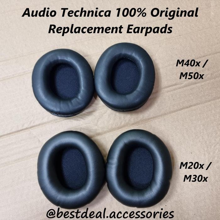Audio Technica ATH-M20x ATH-M30x ATH-M40x ATH-M50x Earpads Ear Pad Cup - M20x / M30x