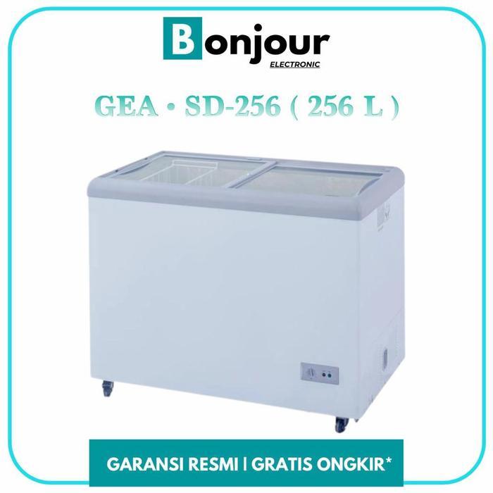 GEA FREEZER SLIDING I SD256 I SD-256 I PROMO GEA 256 LITER FREZEER