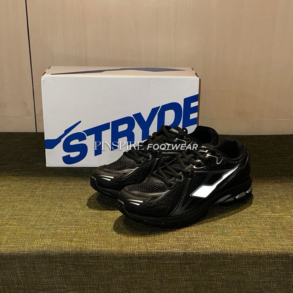 HEIDEN HERITAGE [HRTG] - RX1331 - ULTRA BLACK - SEPATU SNEAKERS CASUAL PRIA DEWASA