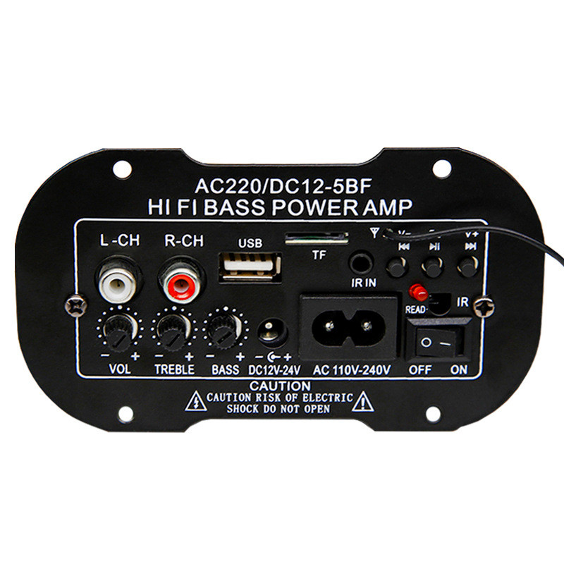 High-power Subwoofer Speaker Amplifier Board DIY Digital Built-in Bluetooth Module Amplifier 220V 12