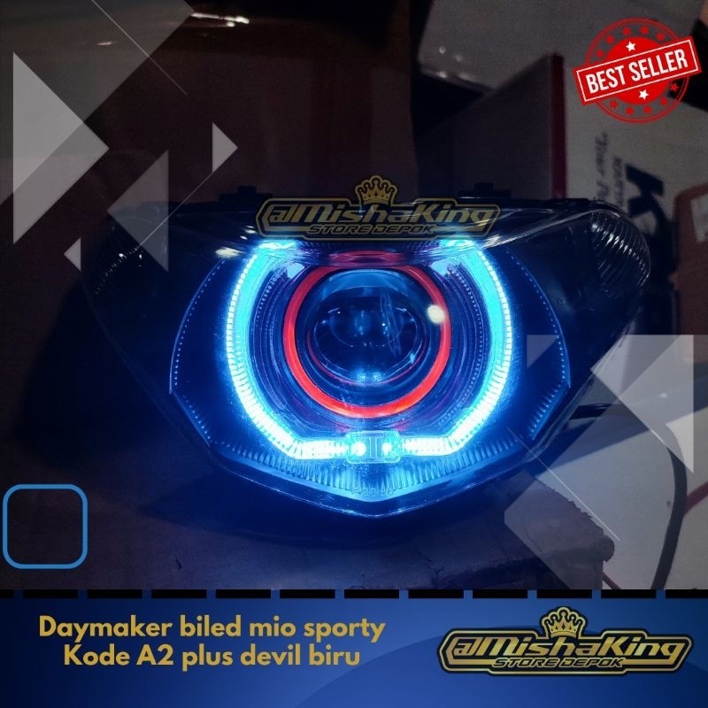Lampu daymaker biled mio new mio smile smaile kode A2