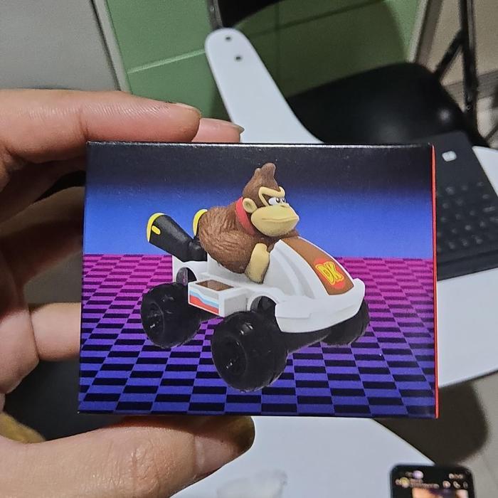 Happy Meal Mario kart 2024 Mcd Pink gold toad Luigi Yoshi Peach Bowser The Super Mario Galaxy M0vie 