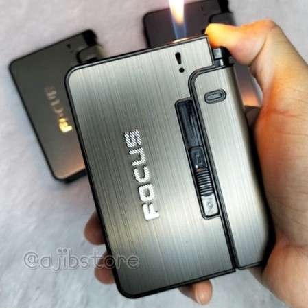TEMPAT ROKOK/KOTAK ROKOK PLUS KOREK FOCUS, KOTAK ROKOK FOCUS/ TEMPAT ROKOK PLUS KOREK/TEMPAT ROKO