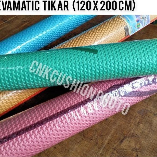 Tikar Evamatic Eva Tikar Polos Embossed Tikar Piknik Taman Anak