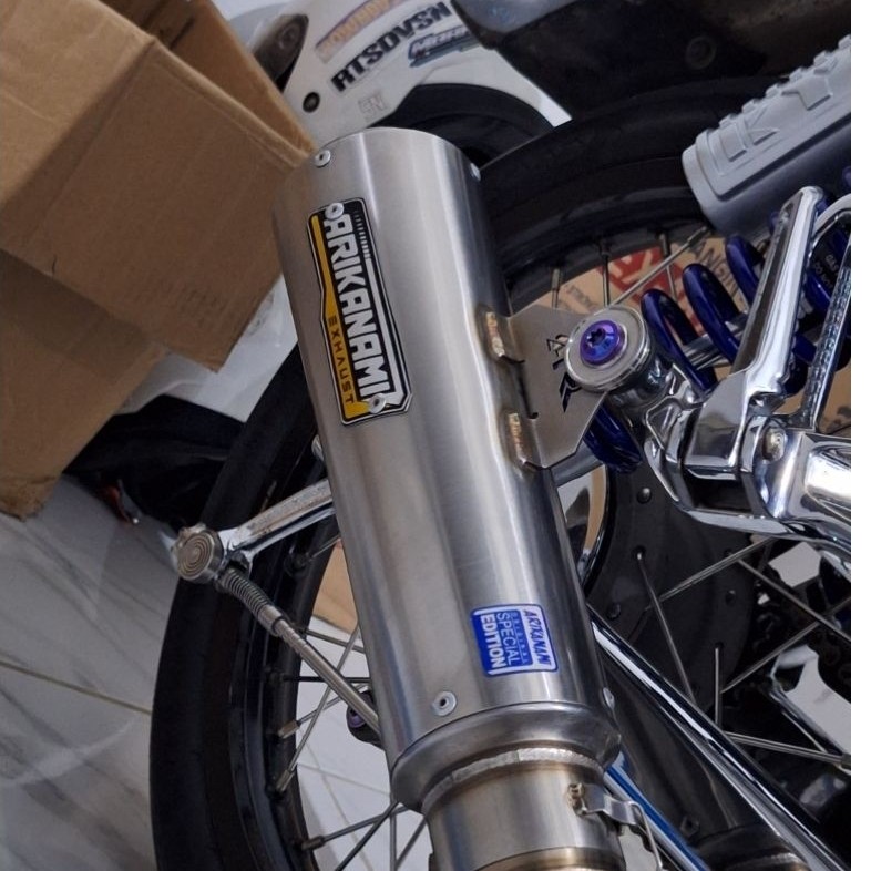 knalpot arikanami 35-38 inlet 55