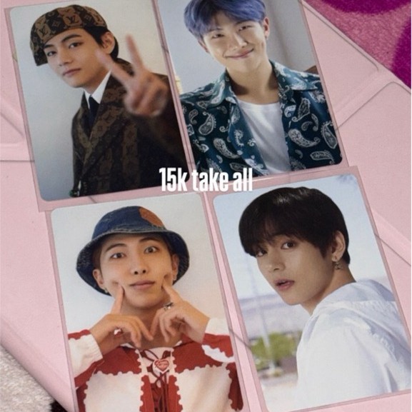 wts pc photocard dicon taehyung rm bts