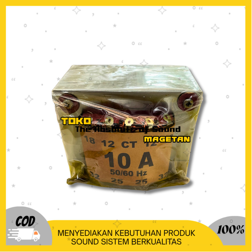 Trafo BELT 10A CT 32V