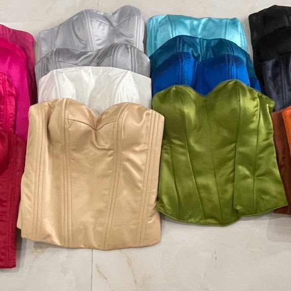 bustier kebaya premium bertulang banyak