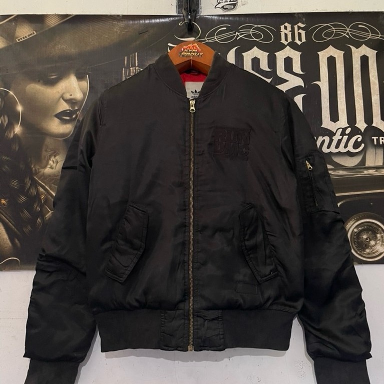 bomber jacket adidas run dmc second