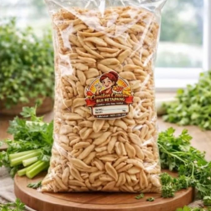 Biji Ketapang Renyah//Camilan Lebaran//Biji Ketapang Gurih//Snack Kiloan Murah 250 gram//Camilan Jad