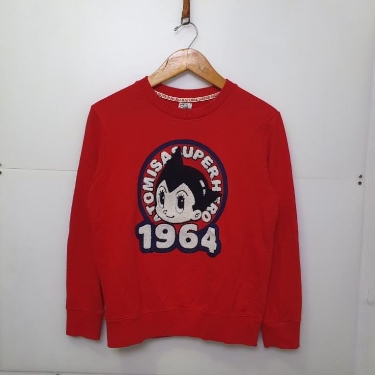 Crewneck Merah Astro Boy