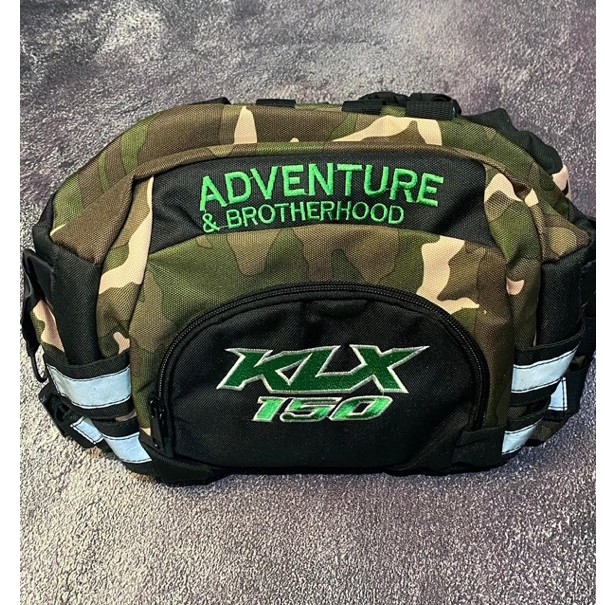 Tas pinggang pria ransel klx motocross trail trabas adventure