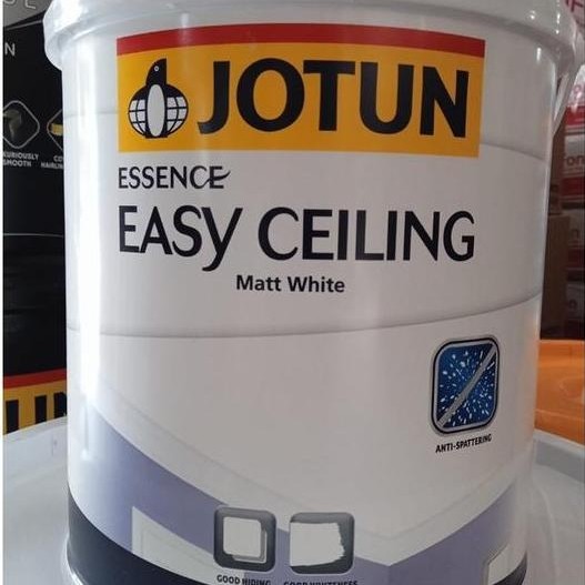 JOTUN EASY CEILING WHITE 18 LTR/CAT GYPSUM/CAT PLAFON