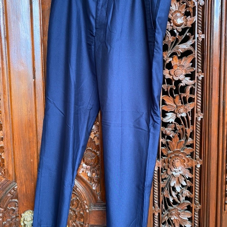 Preloved Celana Panjang Navy Pria Formal Shunhing Bekas