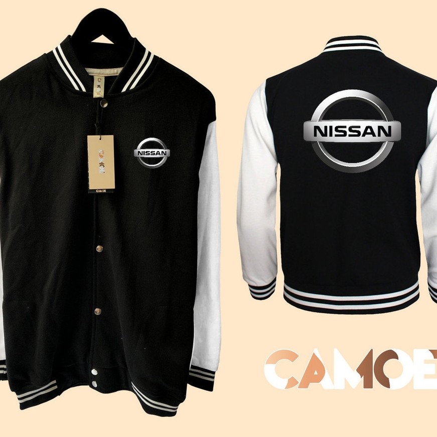 Jaket Baseball Varsity Nissan 3D logo
