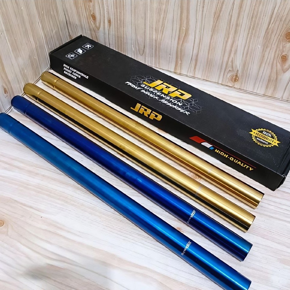 AS Shock Depan Ninja R SS JRP Racing Warna Gold & Blue JRP Racing Original