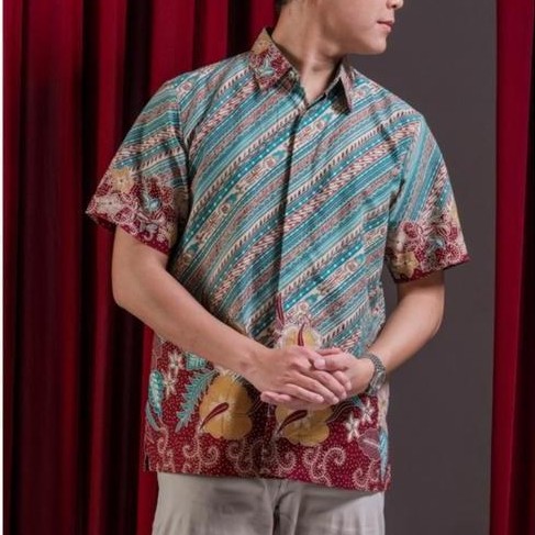 Kichi Batik Kemeja Batik Pria Laksana