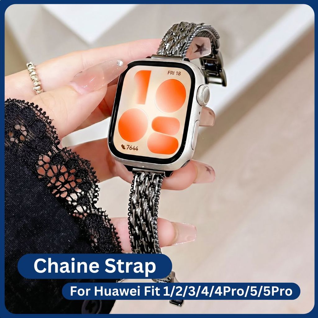 Chaine Strap for Huawei Fit 1 Huawei Fit 2  Huawei Fit 3 Huawei Fit 4  Huawei Fit 4 Pro Huawei Fit 5
