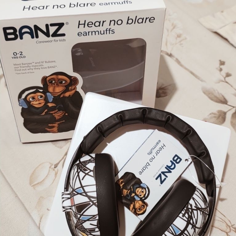 BANZ EARMUFF FOR BABY 0-2Y (PRELOVED LIKE NEW)