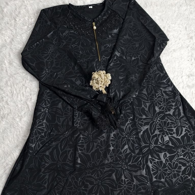 Abaya Jetblack Embos