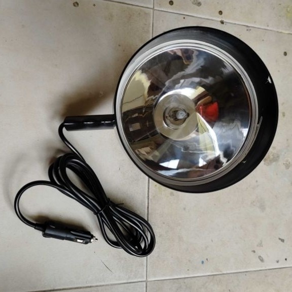 padox lampu blor halogen bulb 55w 12V lighter kabel sinar kuning hunting senter blor berburu lampu s