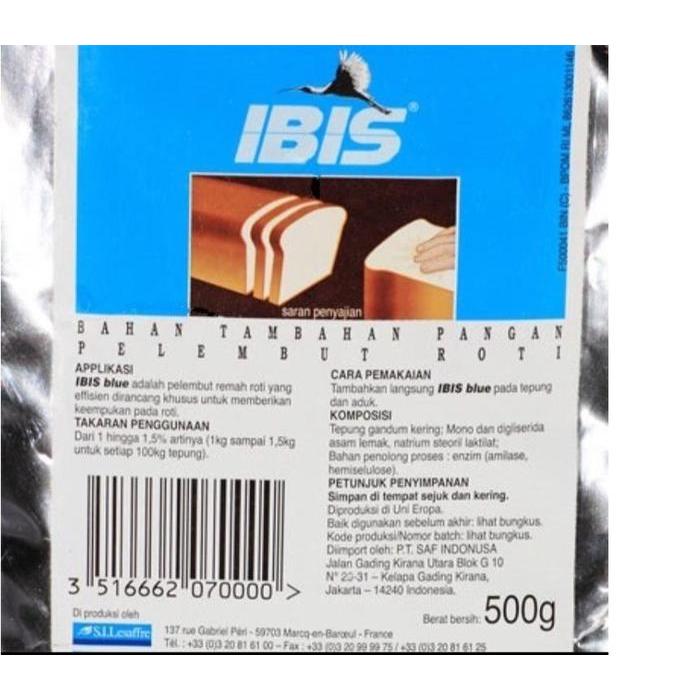 Ibis Blue - Pelembut Roti Ibis Blue 20x500gr