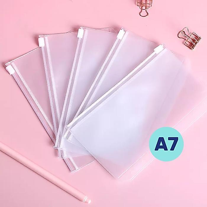Bukuqu Zipper Bag A7 - 6 Holes - Pocket Holder Untuk Binder