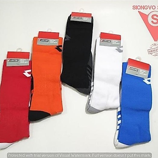 Best Seller KAOS KAKI - LOTTO ENERGIA FB SOCKS ORIGINAL ALL COLOR - Putih