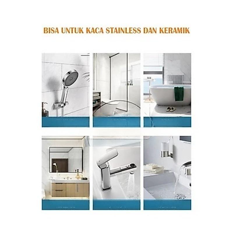 Pembersih Cermin Kaca Bodas Pembersih Kerak Kamar Mandi Berjamur Krim