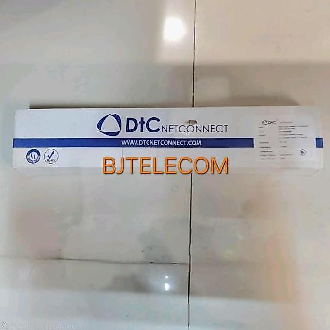 Murah Patch Panel 24Port Cat 6 Dtc Netconnect Lengkap Modular Jack Cat 6 Dtc Original