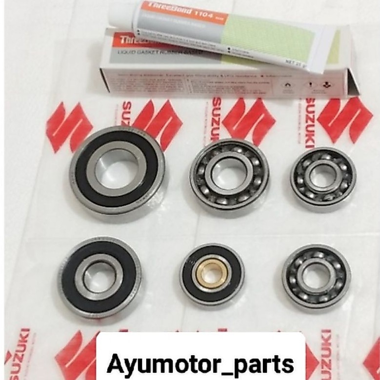 Bearing resio gardan spin 125 skywave SkyDrive Hayate 125 Bearing laher resio spin