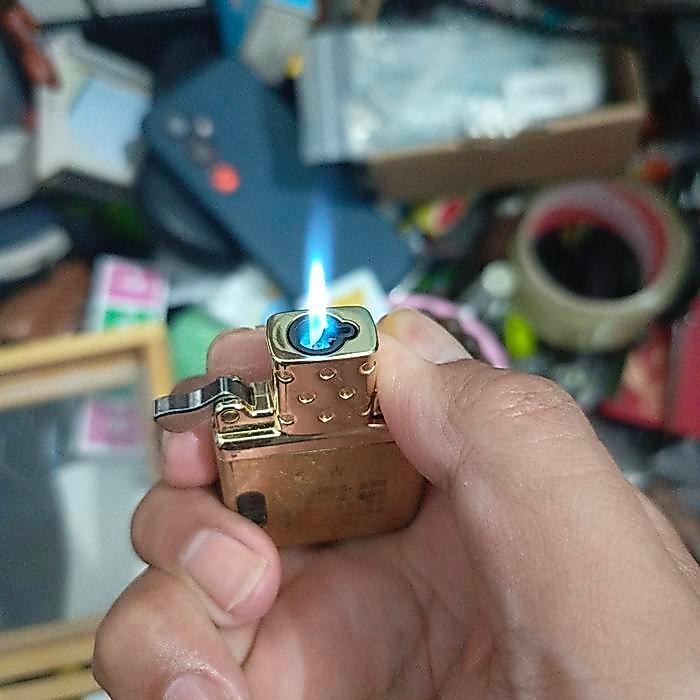 insert korek zippo torch single