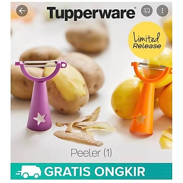 Pengupas Buah Tupperware Peeler - Orange