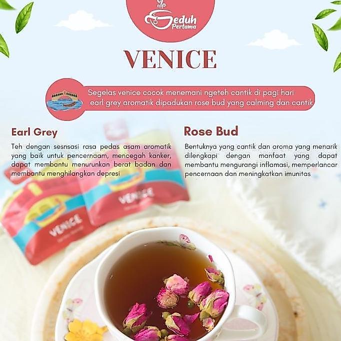 Toneoo- Venice - Artisan Tea Premium | Earl Grey, Rose Bud