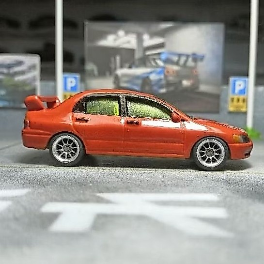 hot wheels Mitsubishi Lancer evolution