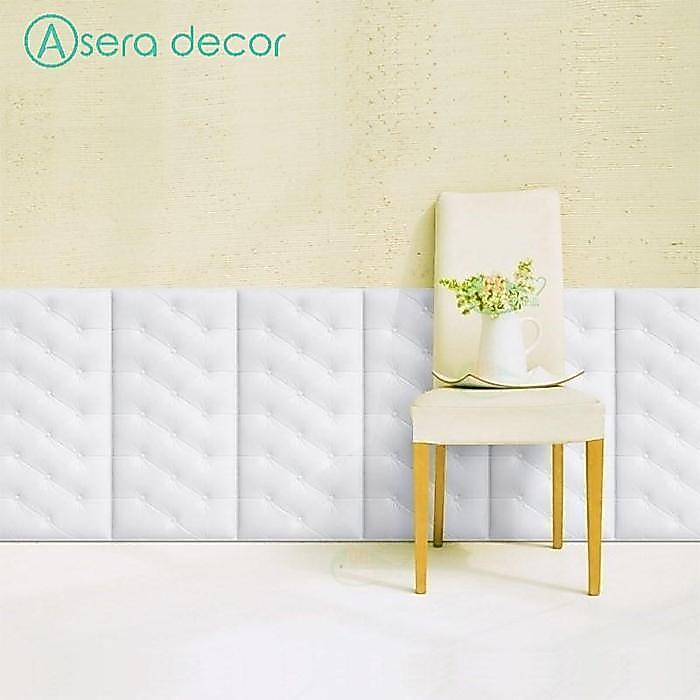 Wallpaper 3D Foam Headboard Bed Stiker / Wallfoam Headboard 70 x 35 cm