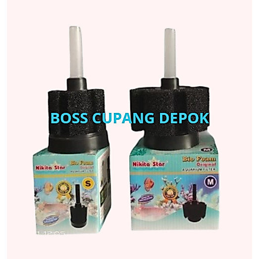 BIO FOAM FILTER NIKITA STAR  BIO FOAM S  BIO FOAM M
