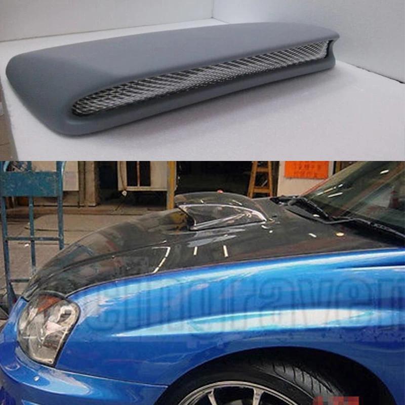 For Su Impreza GD WRX STI Unpainted FRP Hood Bonnet Intake Vent Scoop 2004-2005 Car Accessories