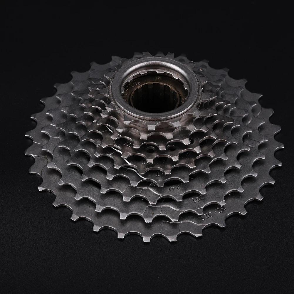 MTB 9 Speed Thread Freewheel 9S MTB 9 Speed Rotary Flywheel 13-32T 9 Speed Bicycle Sprocket Anti-Sli